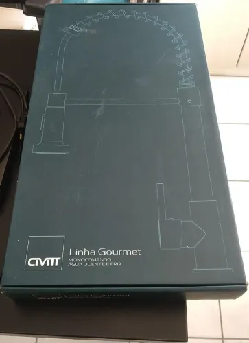 Torneira Monocomando Cozinha Gourmet Cromada Civitt 5605