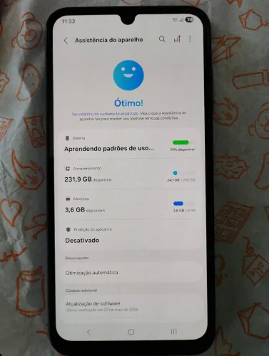 Galaxy A25 5G | 256GB | 8GB RAM | NFC (NOVO)