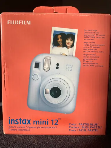 Instax Mini 12 Nova + 40 Fotos Originais Lacradas