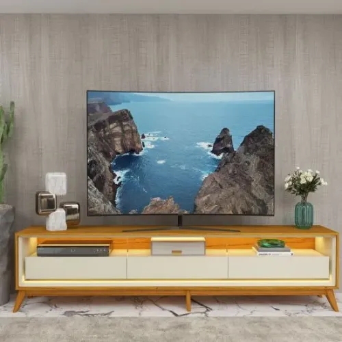 BANCADA COM LED 100% MDF