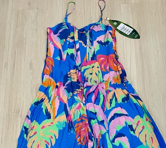 Macacão Farm Corset Novo TAM G com Etiqueta