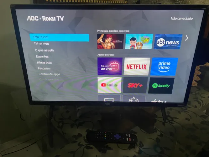 TV AOC LED 32- Modelo 32S5195/78G - Excelente estado
