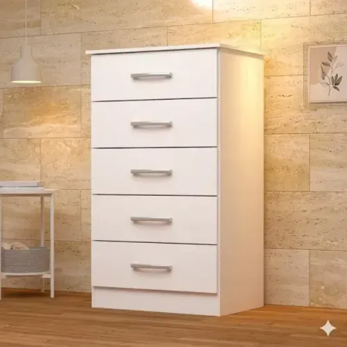 Cômoda Jamile Branca (FRETE GRÁTIS)