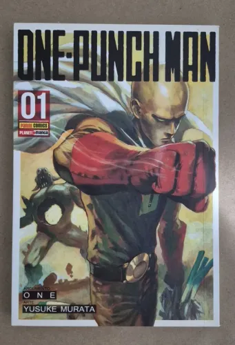 2 primeiros volumes do Mangá One Punch Man