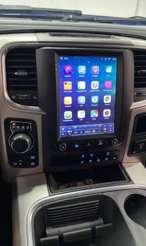 Multimídia tesla Dodge ram