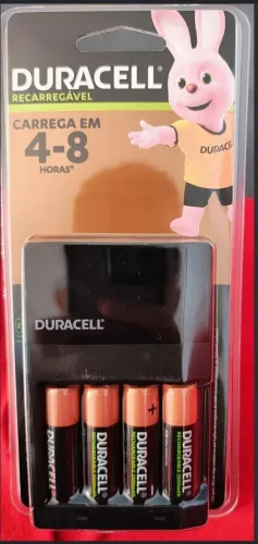 pilha recarregável dura cell semi nova 
