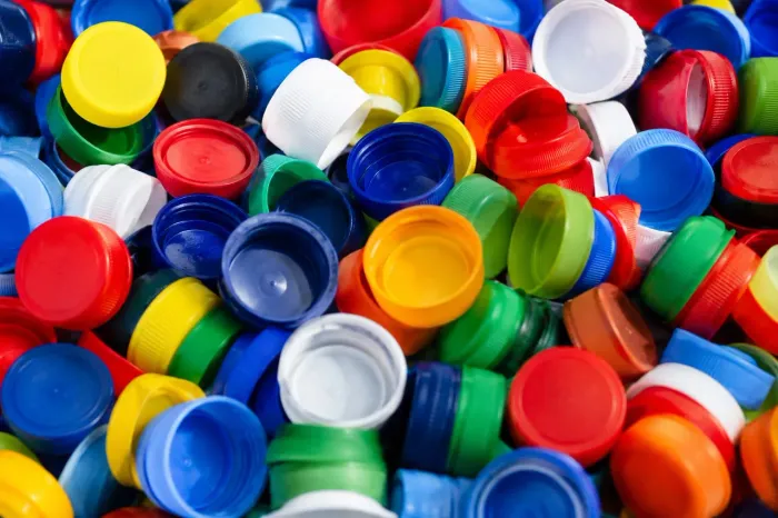 500 Tampinhas de garrafa pet para artesanato