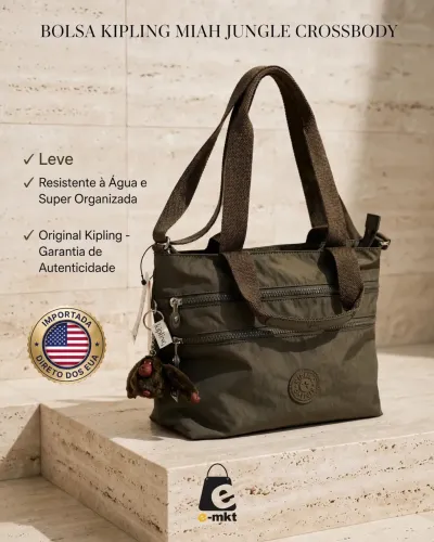 BOLSA KIPLING MIAH JUNGLE CROSSBODY Transversal