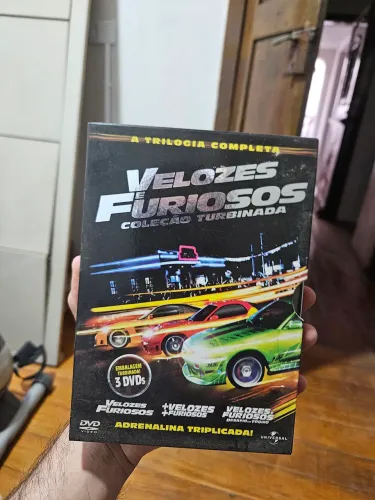 Velozes e Furiosos ? box com 5 DVDs