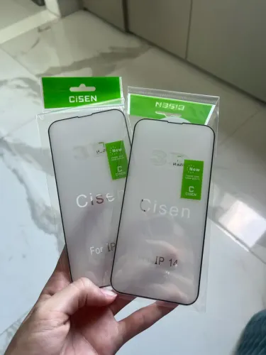 Kit 2 películas de vidro sem privacidade para iPhone 13/13 pro/14.