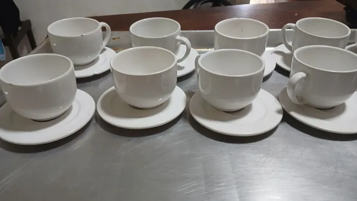 Kit de xícaras pra restaurante 10 pares