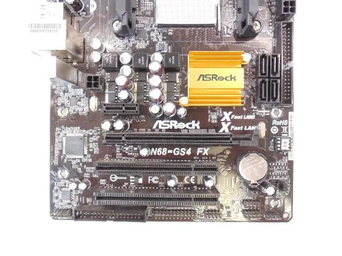PLACA MÃE ASROCK N68-GS4 FX COM DEFEITO