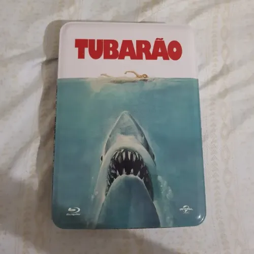 blu ray lata tubarão