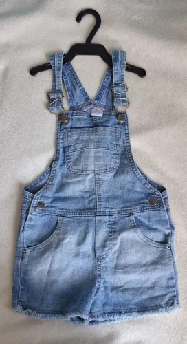 jardineira jeans 4 anos