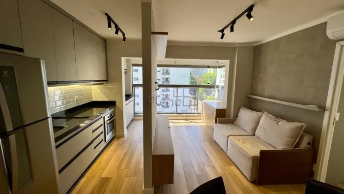 Apartamento à venda e para alugar em Campinas, Cambuí, com 1 quarto, 40 m², Ind Cambuí