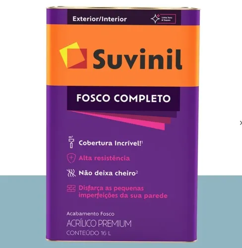 Tinta Suvinil 16L Azul "Rio Ebro"