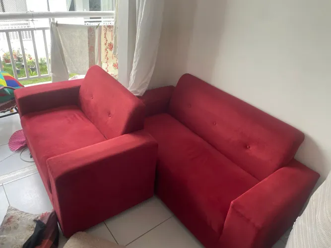 Conjunto dois sofás