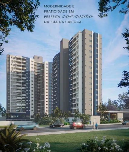 Apartamento Novo. Rua da Carioca - Próximo ao Praia Clube - 14 ° Andar