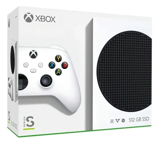 Xbox Series S Novo na caixa porém a caixa foi aberta