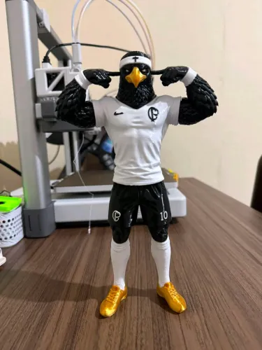 Mascote Gavião - Memphis Depay Corinthians