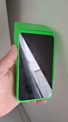 Máquina de cartão com bobina