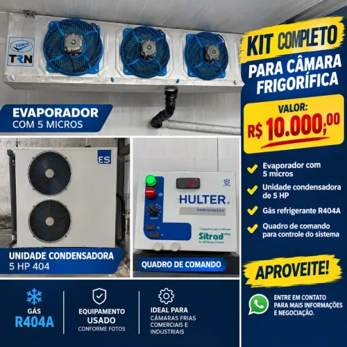 Kit para câmara frigorífica (sem painéis)