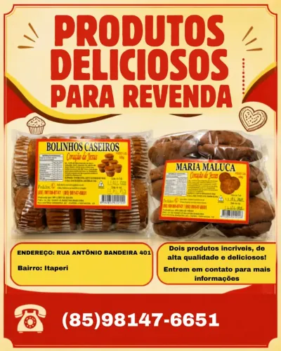Produtos para revenda!