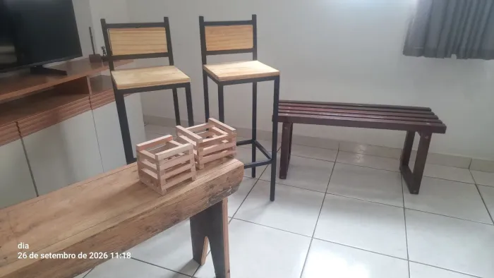 Banqueta de ferro
