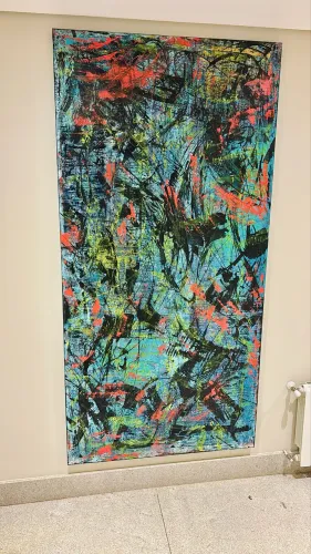 Tela abstrata