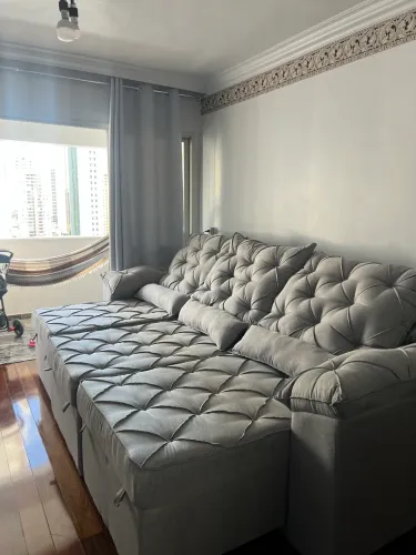 VENDO SOFÁ LUXO RETRÁTIL E RECLINÁVEL