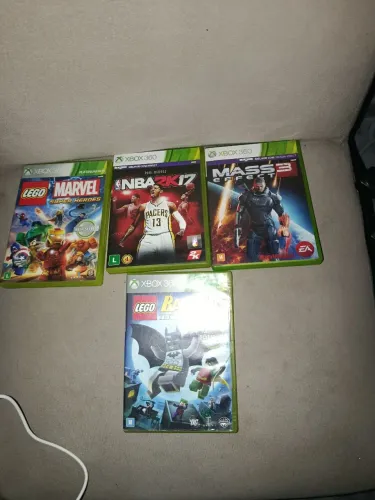 4 Jogos de Xbox 360 Originais