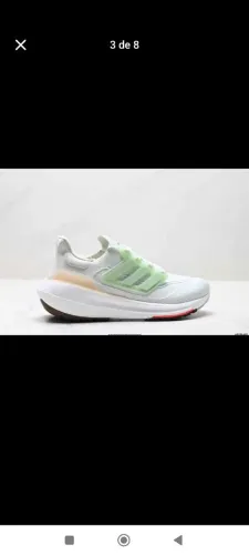 Tênis Esportivo Branco com Verde - Confortável e Moderno