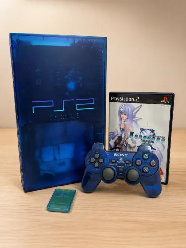 PS2 FAT (OCEAN BLUE) - D.es-bLO.QUE-A-DO
