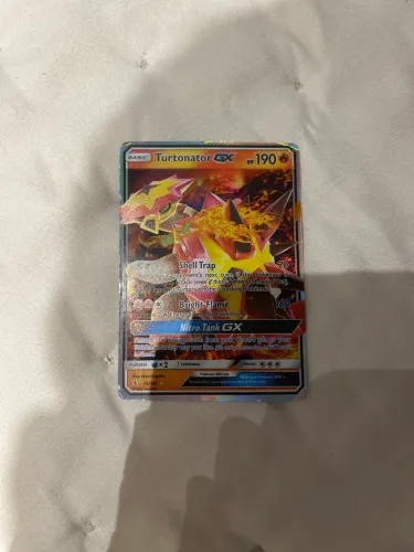 Cartinha de Pokémon do Turtonator 