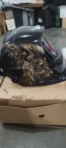 Mascara de solda automático,+ luvas