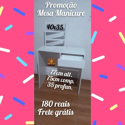 Promoção mesa manicure 