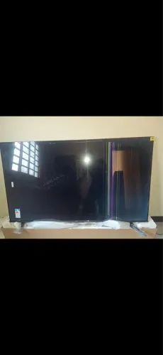 Tv Hisense 75 polegadas Tela quebrada 