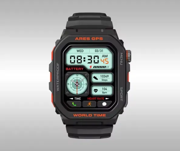 Smartwatch Zeblaze Ares GPS Preto Lacrado