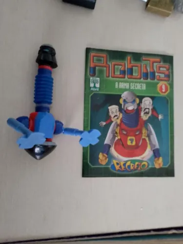 Bonecos rock animal,Max Robits e Robist+ gibis.