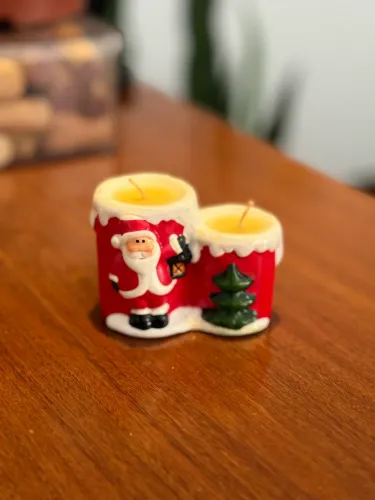 velas natalinas papai noel
