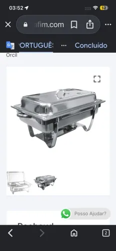 Réchaud com aquecedor 3 em 1