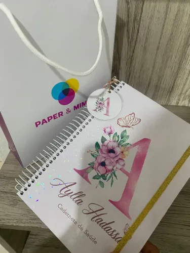 Caderneta personalizada