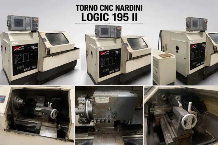 Torno Cnc logic 150 Nardini