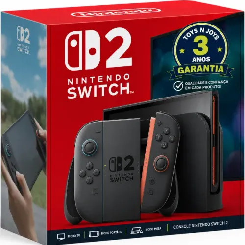 Nintendo Switch 2 + 03 Anos Garantia