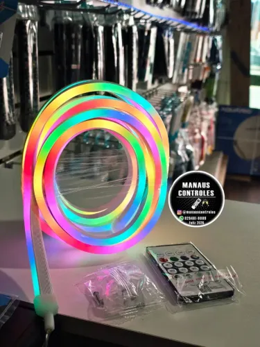 Fita Neon Led Digital 5v 5m Rgb Endereçável | Alto Brilho