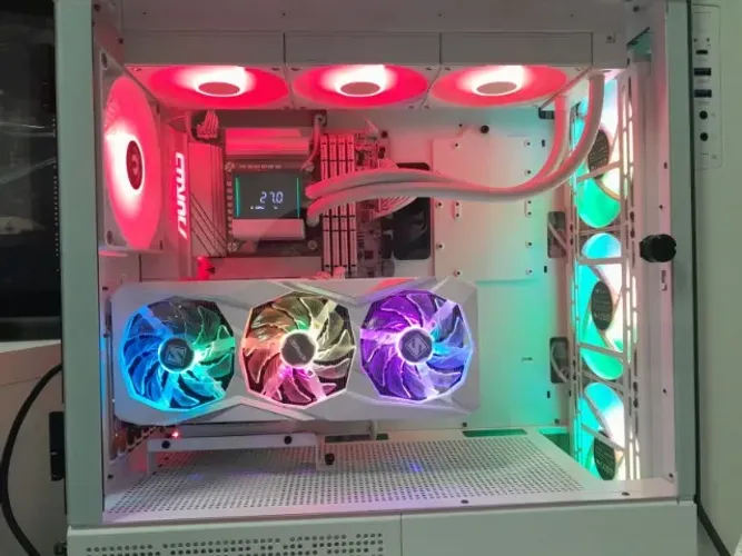 Computador Gamer Branco Completo