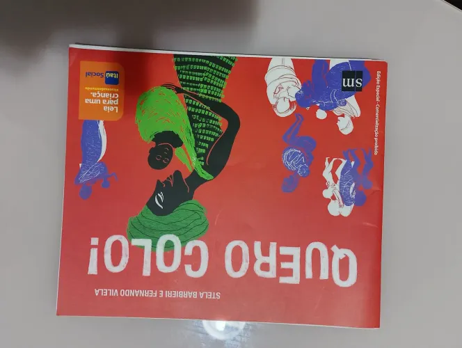 Livro Quero Colo, de Stela Barbieri e Fernando Villela