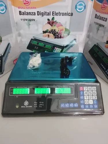 Balança 40 kg alta precisão multifuncional