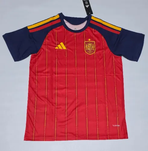 Camisa Seleção Espanha I home 2026/ 27 Vermelha Copa