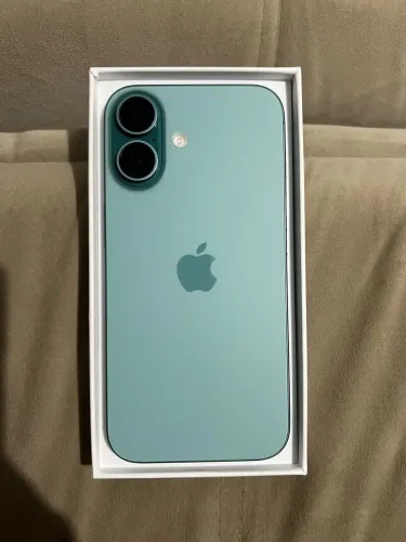 iphone 16 verde acinzentado 128GB - sem detalhes - perfeito 